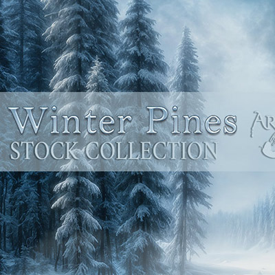 Winter Pines Stock Collection