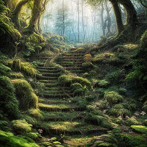 Forest Stairs 1